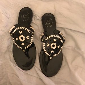 Jack Rogers jelly sandals